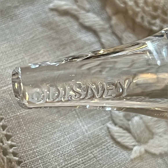 Disney CINDERELLA Lead Crystal 8” Slipper figurine Bleikristall GermanyDisneyana - Picture 2 of 12
